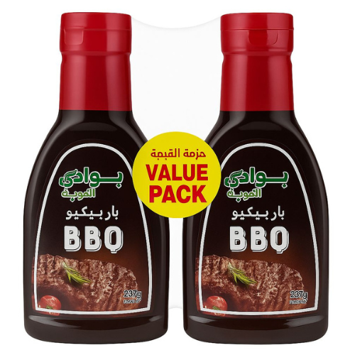 بوادي الكويت صلصة الباربكيو 2 × 237 جرام