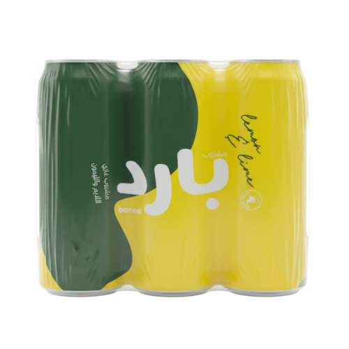 مشروب بارد غازي لايم وليمون عبوة معدنية 6 × 250 مل