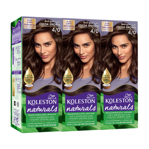 كولستون ناتشورال صبخ الشعر بني متوسط 4/0 (2+1مجانا)