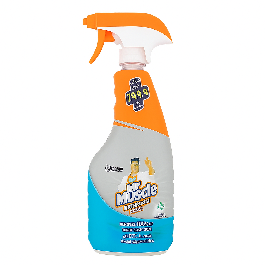 منظف حمام بخاخ انتعاش النظافة مستر مصل 500 مل