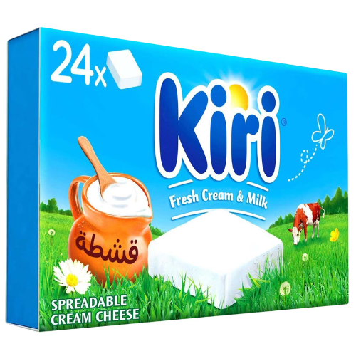 كيري جبنة كريمة وحليب طازجة 432 جرام