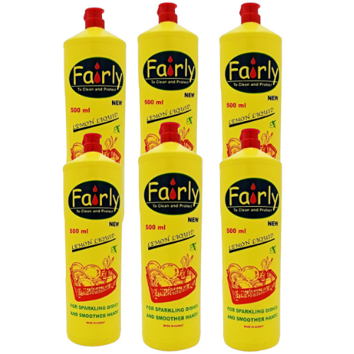 فيرلي سائل غسيل أطباق بالليمون 6 × 500 مل
