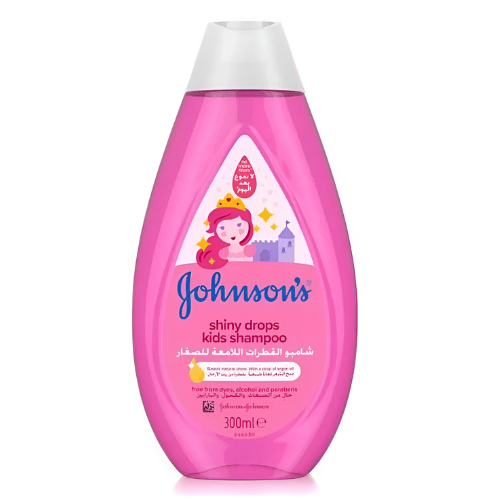 شامبو لا تشابك بعد اليوم خال صبغات وكحول جونسون 300مل