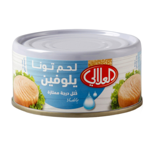 تونة يلوفين بالماء العلالي 170جم