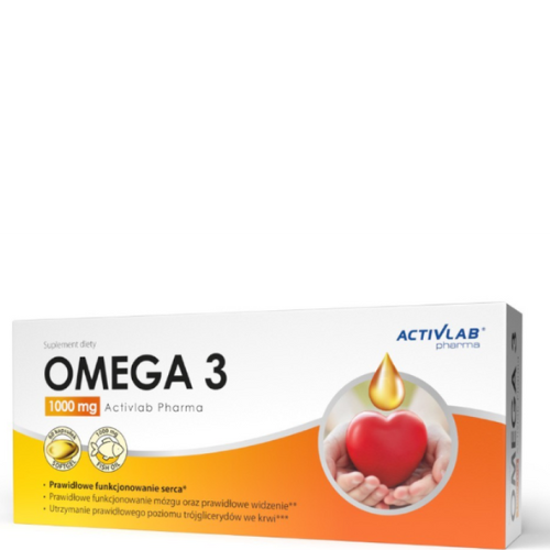 أكتيفلاب أوميجا 3 بتركيز 1000 ملغ 60 كبسولة