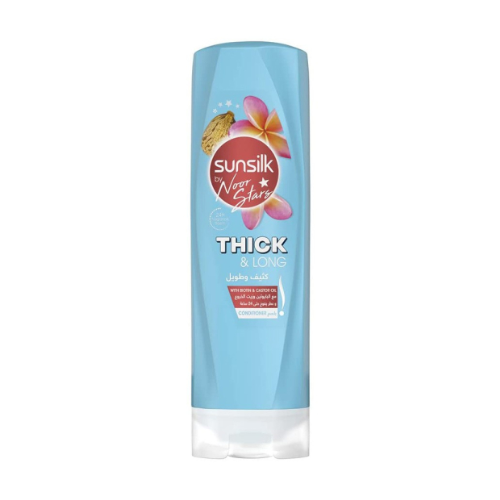 صنسيلك بلسم من نور ستارز مع البيوتين وزيت الخروع 350 مل