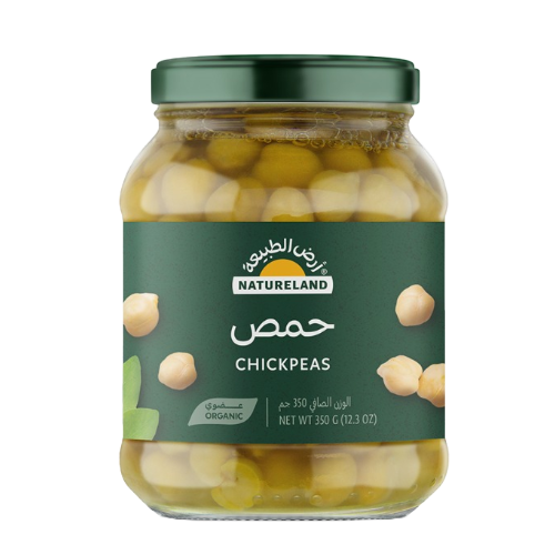 ارض الطبيعة حمص عضوي 360 جم