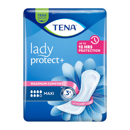 تينا ليدي بروتيكت بلس فوط صحية ماكسي عادية 12 فوطة