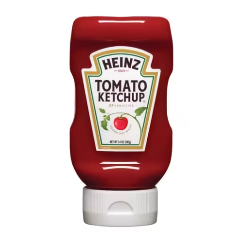 كاتشب طماطم بلاستيك 460جم هاينز
