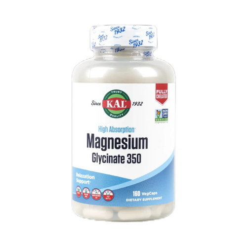 كال جليسينات المغنيسيوم 350 ملغ 160 كبسولة نباتية