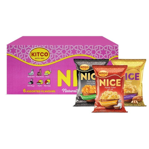 كيتكو نايس شيبس متنوعة 20 × 22 جم