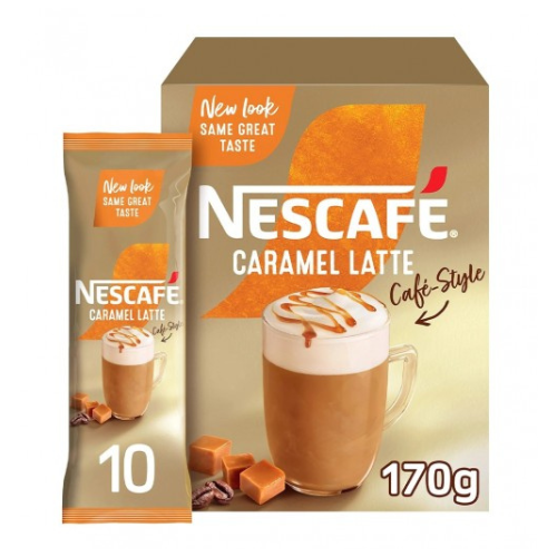 نسكافيه كراميل لاتية سريعة الذوبان 10*17جم