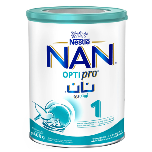 نستله نان أوبتي برو مرحلة 1 من الولادة حتى 6 أشهر 400 جم