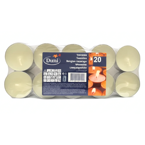 شمع تسخين ديوني كبير 10 ساعة 20 حبة