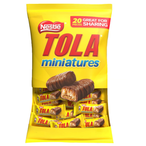 شوكولاتة نستله تولا بايتس مصغرة 20 ×8 جم