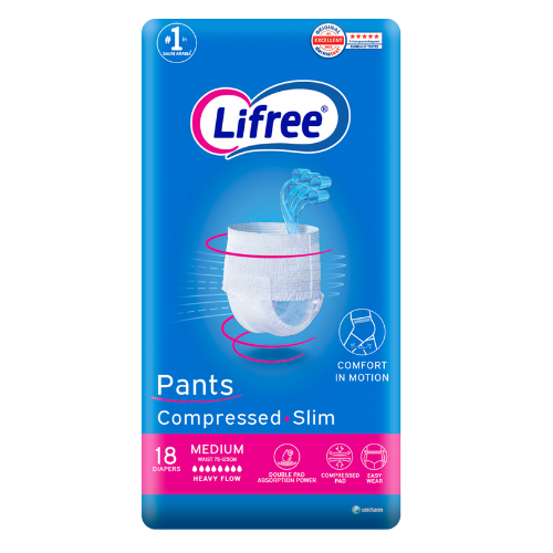 حفاظات كبار السن كيلوت وسط لايفري 18 حفاظه