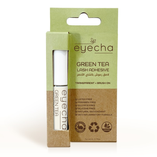 آيتشا لاصق رموش بالشاي الأخضر