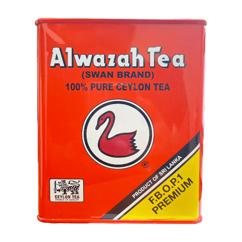 شاي خشن فاخر علب حديد 350 جرام الوزة