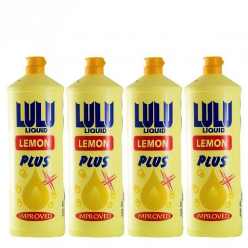 لولو سائل غسيل الصحون برائحة الليمون 4 × 420 مل