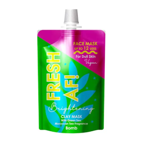 50ml Fresh AF  بومب كوزمتكس مسك الطيني بشرة الباهتة