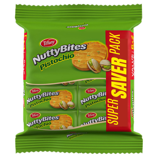 بسكويت تيفاني بايتس فستق 8 × 72جم