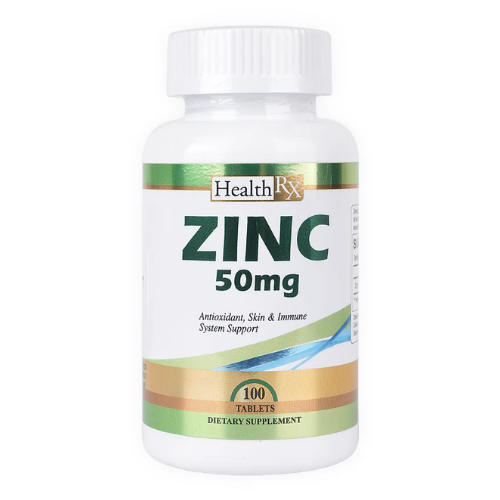 هيلث آر إكس زنك 50 ملغ 100 قرص