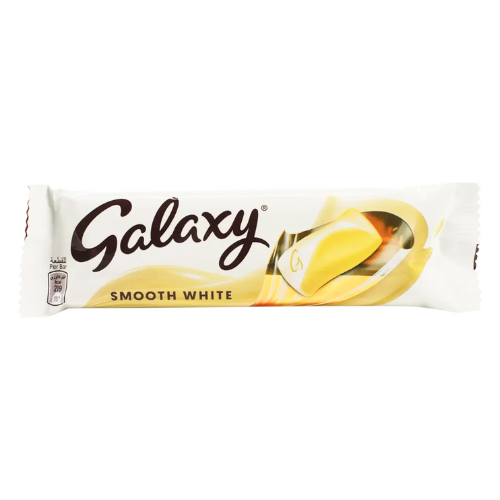 شوكولاتة ابيض وناعمة 38جم جالكسي