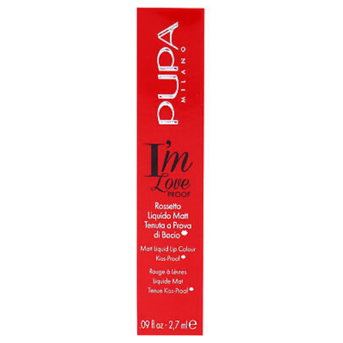 بوبا احمر شفاه سائل غير لامع 003 2.7مل