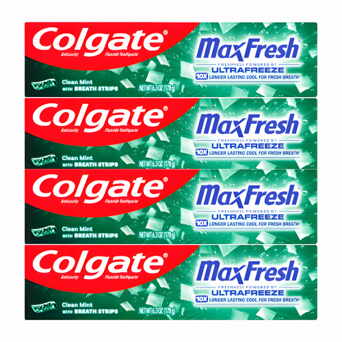 معجون اسنان كولجيت ماكس فريش كلين منت 4 × 75مل