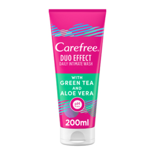 كير فري غسول يومي مناطق حساسة شاي اخضر وصبار 200مل