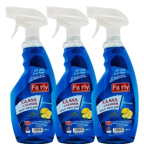 فيرلي منظف زجاج مغلف 3 × 650 مل
