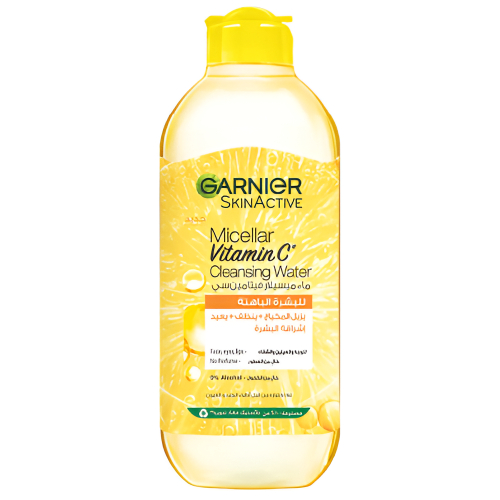 غارنييه سكين أكتيف ماء ميسيلار فيتامين سي منظف 400 مل