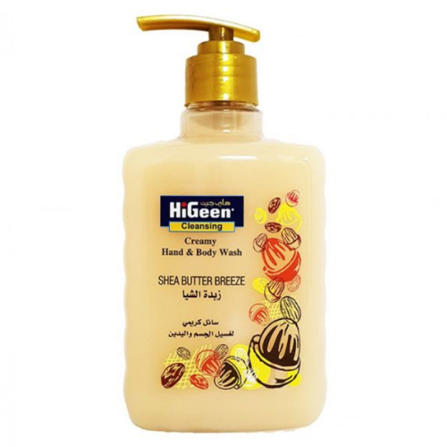 هاي جين صابون سائل كريمي للجسم زبدة الشيا 500 مل