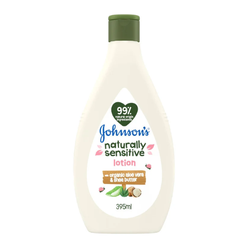 جونسون لوشن صبار الوفيرا والشيا عضوي 395 مل