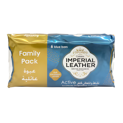 صابون امبريال ليذر اكتيف 6 × 125 جم