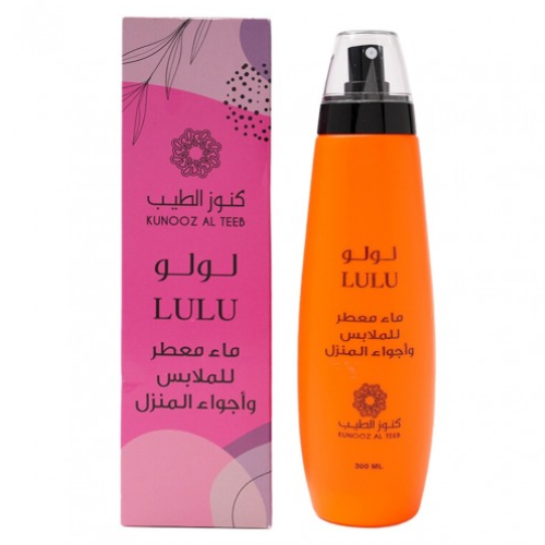 كنوز الطيب  لولو معطر للملابس والمنزل 300مل