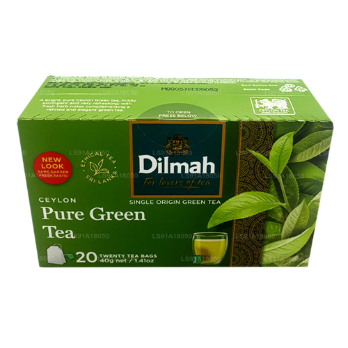 ديلما شاي أخضر نقي 100% 20 كيس