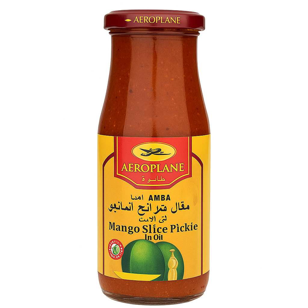 مخلل المانجا بالزيت طيارة 400جم