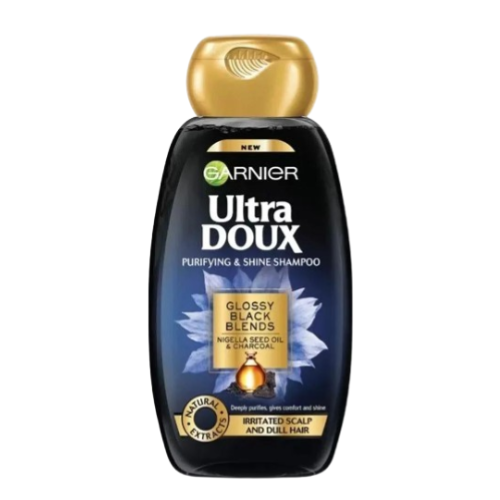 شامبو لتنقية البشرة غارنييه بفحم اسود وحبة بركة 400 مل