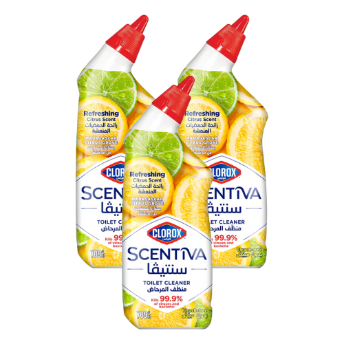 سنتيفا منظف مرحاض حمضات 3 * 709 مل
