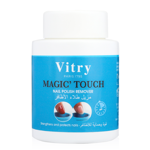 فيتري ماجيك تاتش مزيل طلاء الاظافر مع اسفنجة - 75 مل
