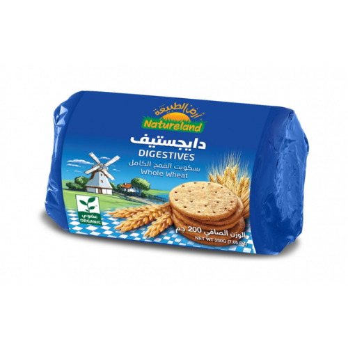 بسكويت  دايجستيف 200جم ارض الطبيعة