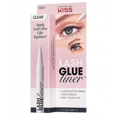 Kiss صمع للرموش الشفاف