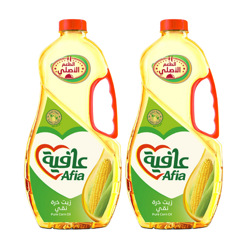 زيت ذرة عافية 1.5 لتر 2 حبة