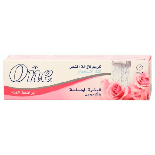 كريم إزالة الشعر بالإستحمام بشرة حساسة ايفا ون 140 جم