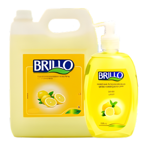سائل منظف ومرطب لليدين بريللو  4 لتر + 500 مل