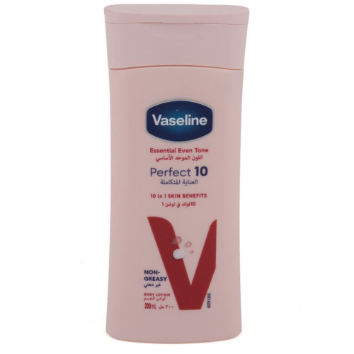 فازلين لوشن جسم بيرفكت 10فوائد  200مل
