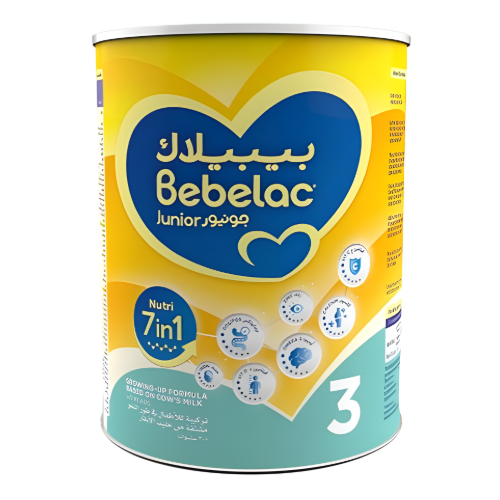 بيبيلاك جونيور رقم 3 نيوتري خالي زيت النخيل 800جم