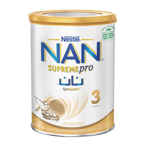 نان سوبريم إتش ايه حليب المرحلة 3 من 1 إلى 3 سنوات 400 جم