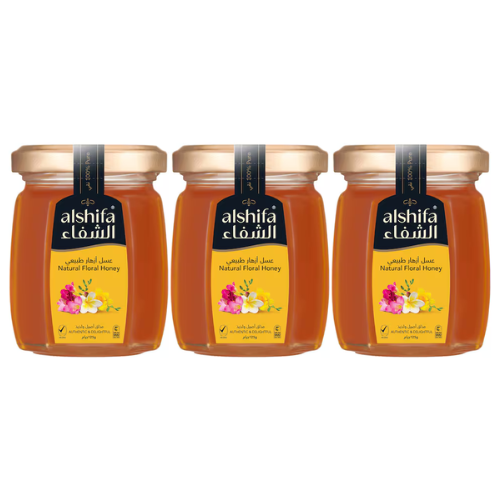 عسل الشفاء رحيق الزهور 3 × 125 جم